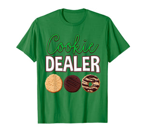 Cookie Dealer Funny Scout Kid Mom Scouting Troop Leader T-Shirt