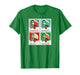 USPS Christmas Stamps Winter Mailbox Pop Art Post Office T-Shirt