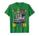 Mardi Gras Six Seven Bruh Funny Cat 6 7 Meme Men Women T-Shirt