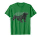 Vintage Honey Badger Drawing Realistic Wildlife Animal Art T-Shirt