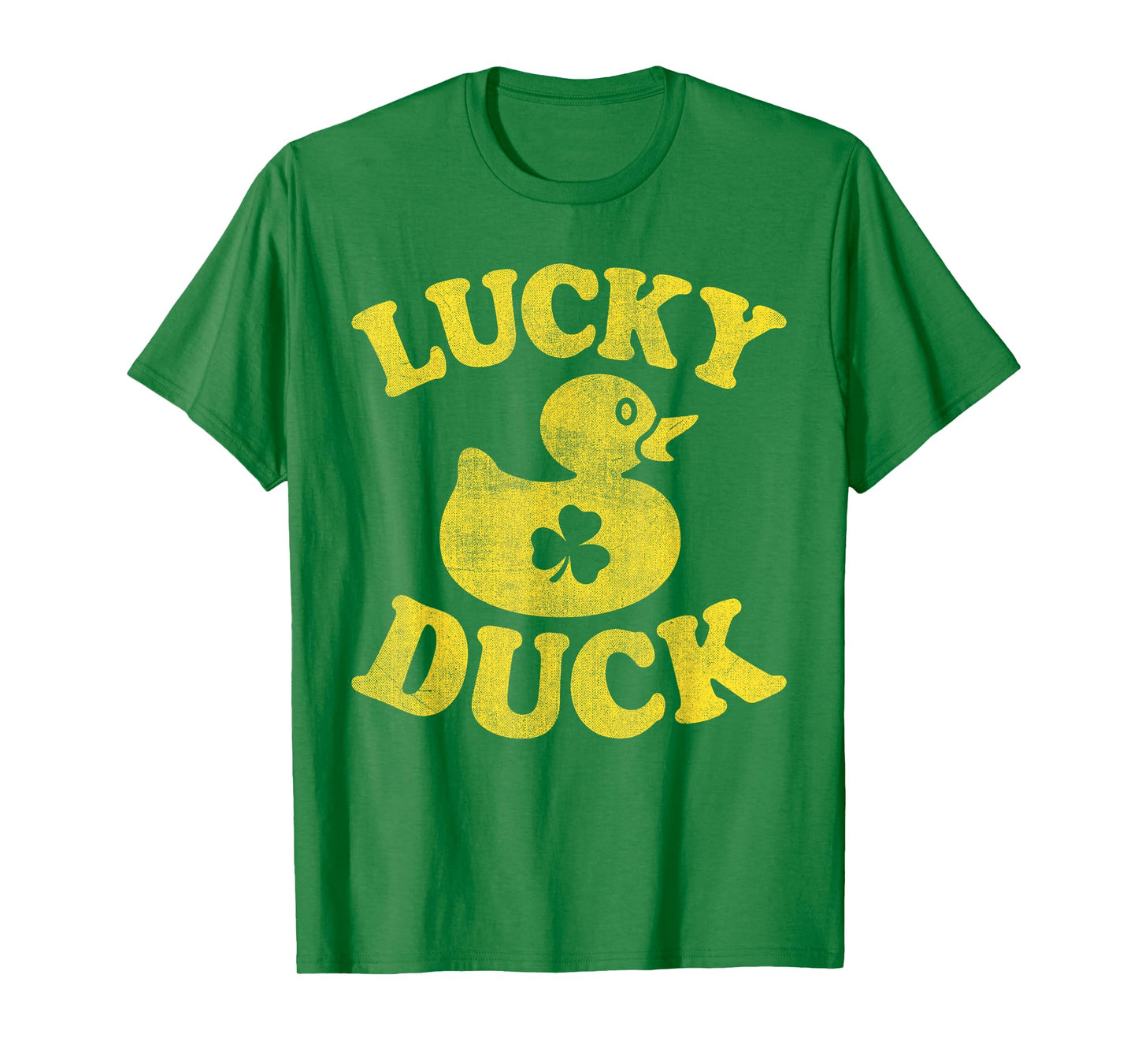 Rubber Duck Funny St. Patrick’s Day Adults Kids Lucky T-Shirt