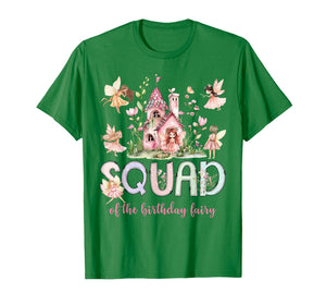 Squad of The Birthday Fairy Magical Girl Matching T-Shirt