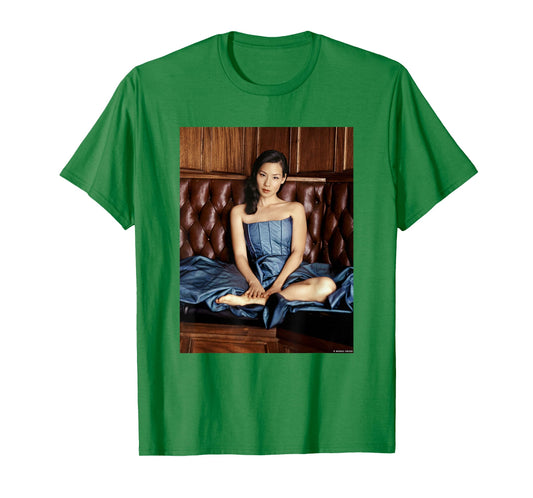 Lucy Liu Charlie's Angels Kill Bill Actor by Michael Grecco T-Shirt