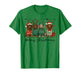 Merry Christmas Dachshund Dog Retro Xmas Puppy Men Women Kid T-Shirt