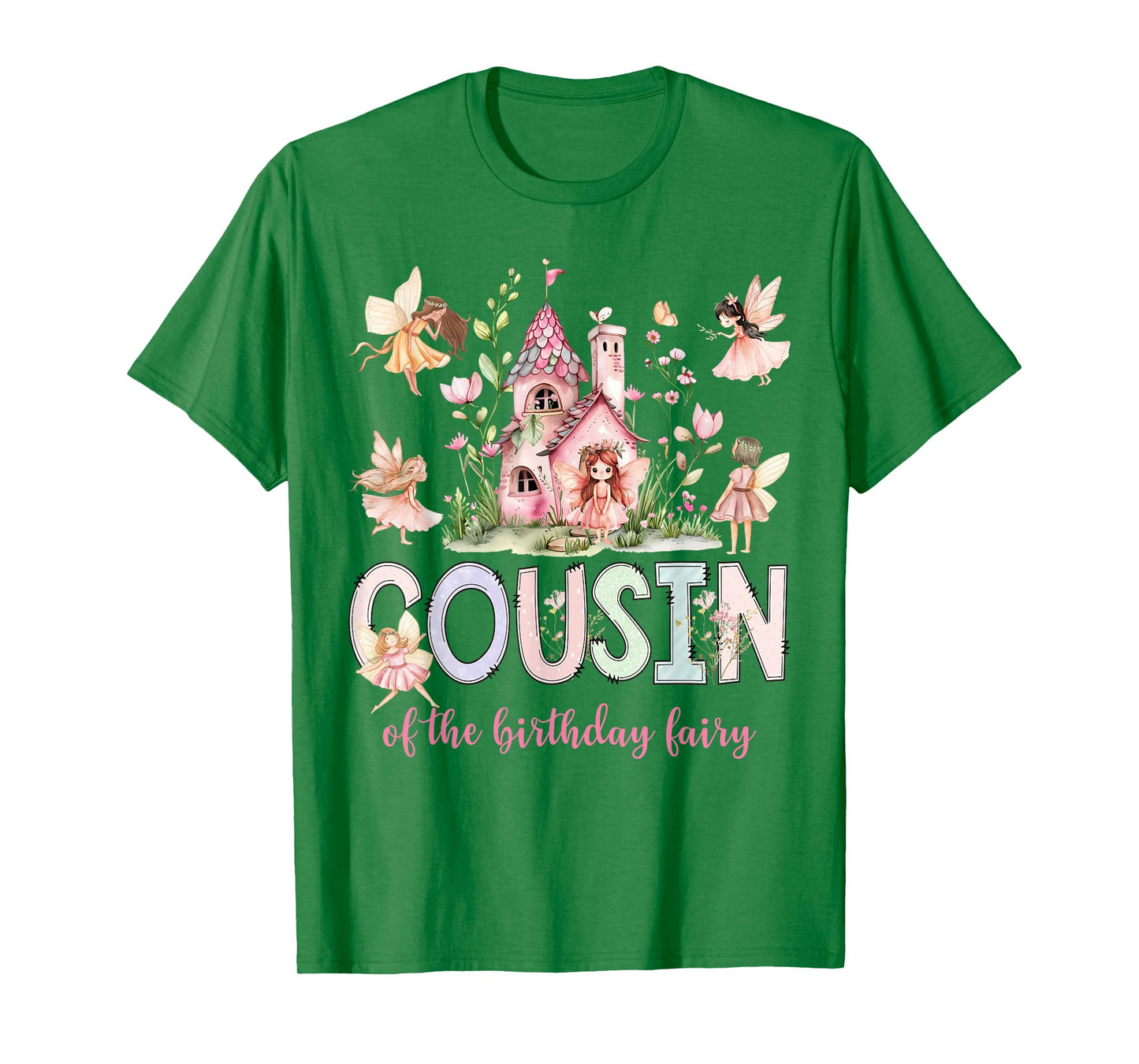 Cousin of The Birthday Fairy Magical Girl Matching T-Shirt