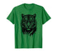 Tiger Ink Art Grunge Aesthetic Jungle Predator Portrait T-Shirt