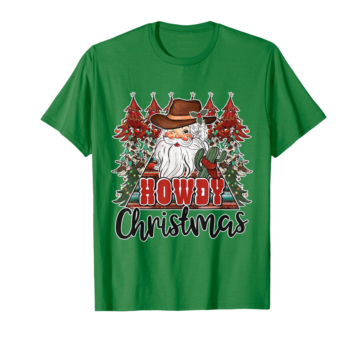 Howdy Christmas Santa Claus T-Shirt