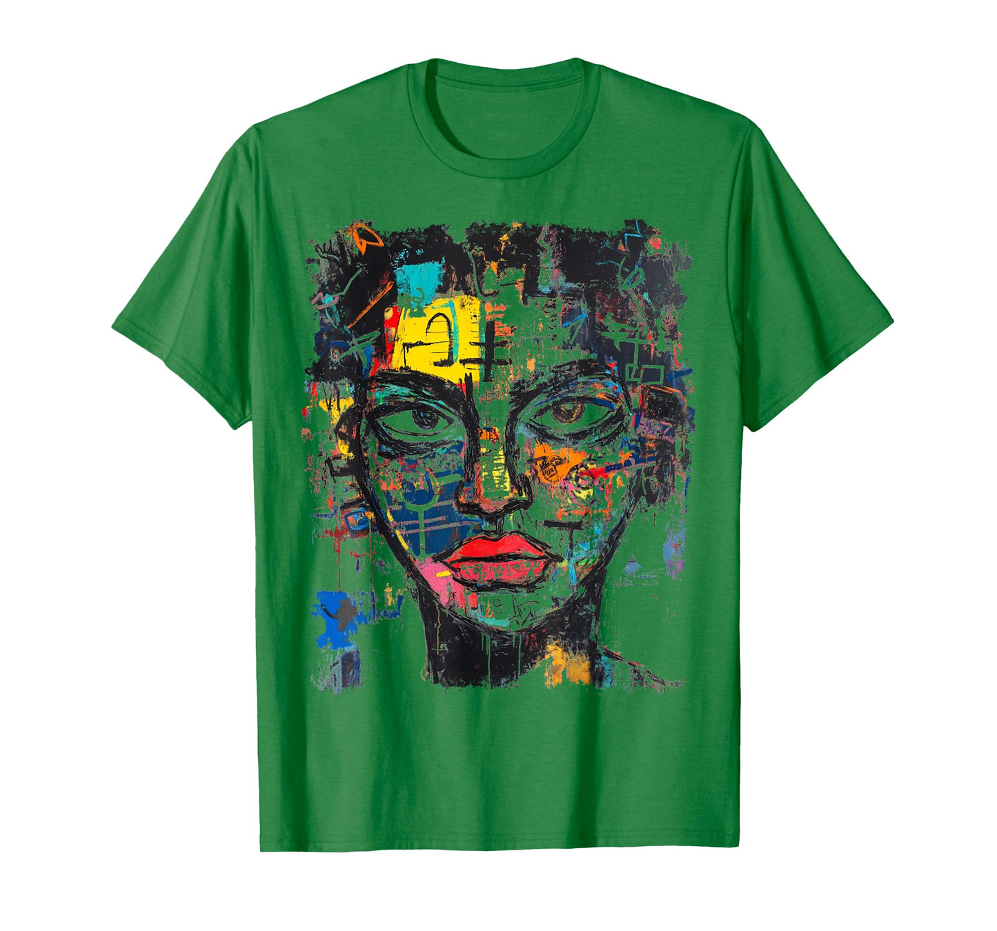 Designer Expressionism Abstract Art 80's T-Shirt