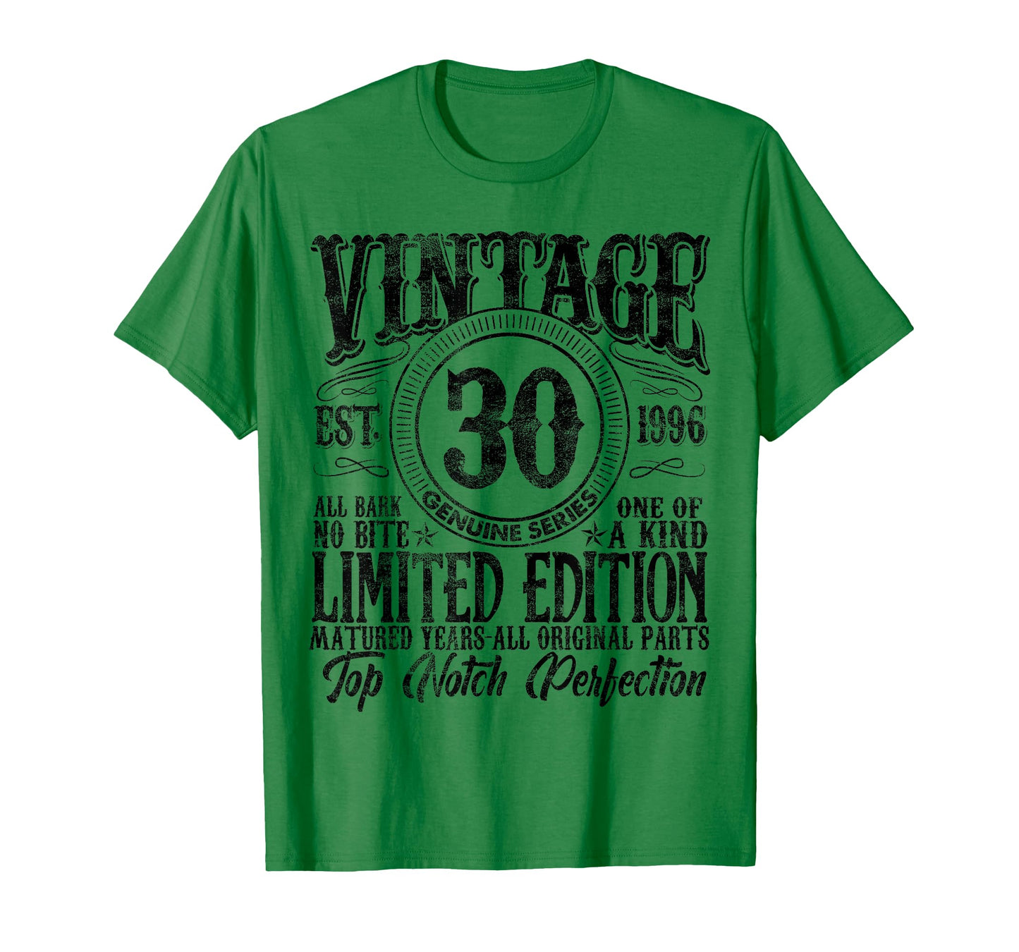 30 Year Old Gifts Vintage 1996 Limited Edition 30th Birthday T-Shirt