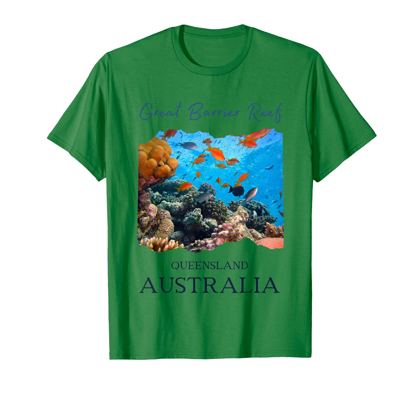 Great Barrier Reef Queensland Australia Souvenir Women Girls T-Shirt