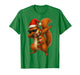 Squirrels Christmas Dabbing Funny Squirrel Lover T-Shirt