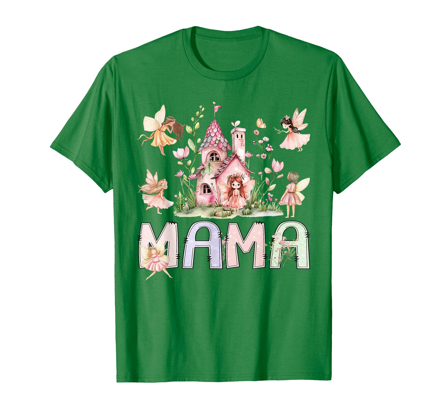 Fairy Mama Magical Fairytale Birthday Girl Family Matching T-Shirt