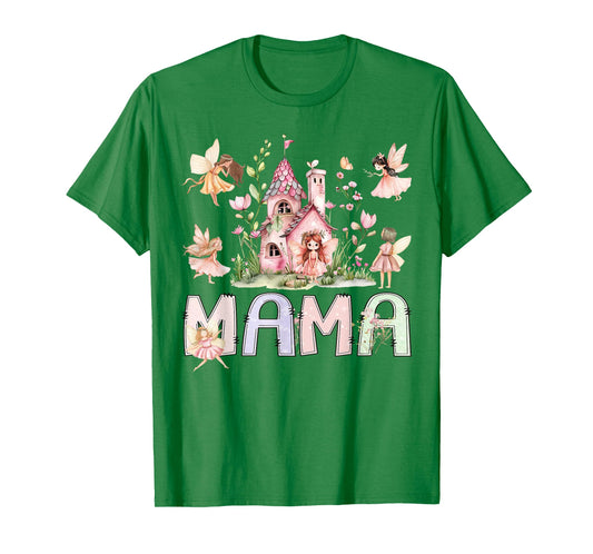 Fairy Mama Magical Fairytale Birthday Girl Family Matching T-Shirt