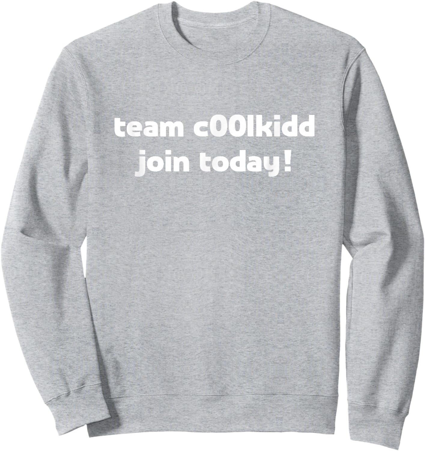 Team C00lkidd Join Today CoolKidd C00lkid CoolKid Video Game Sweatshirt - Sweatshirt | Ash