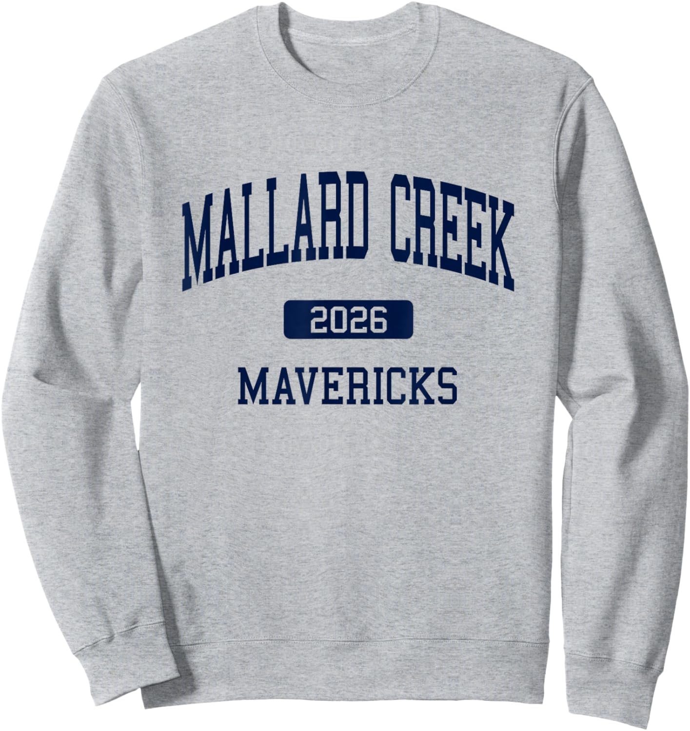 Mallard Creek High School Class of 2026 Charlotte NC Sweatshirt - Sweatshirt | Ash