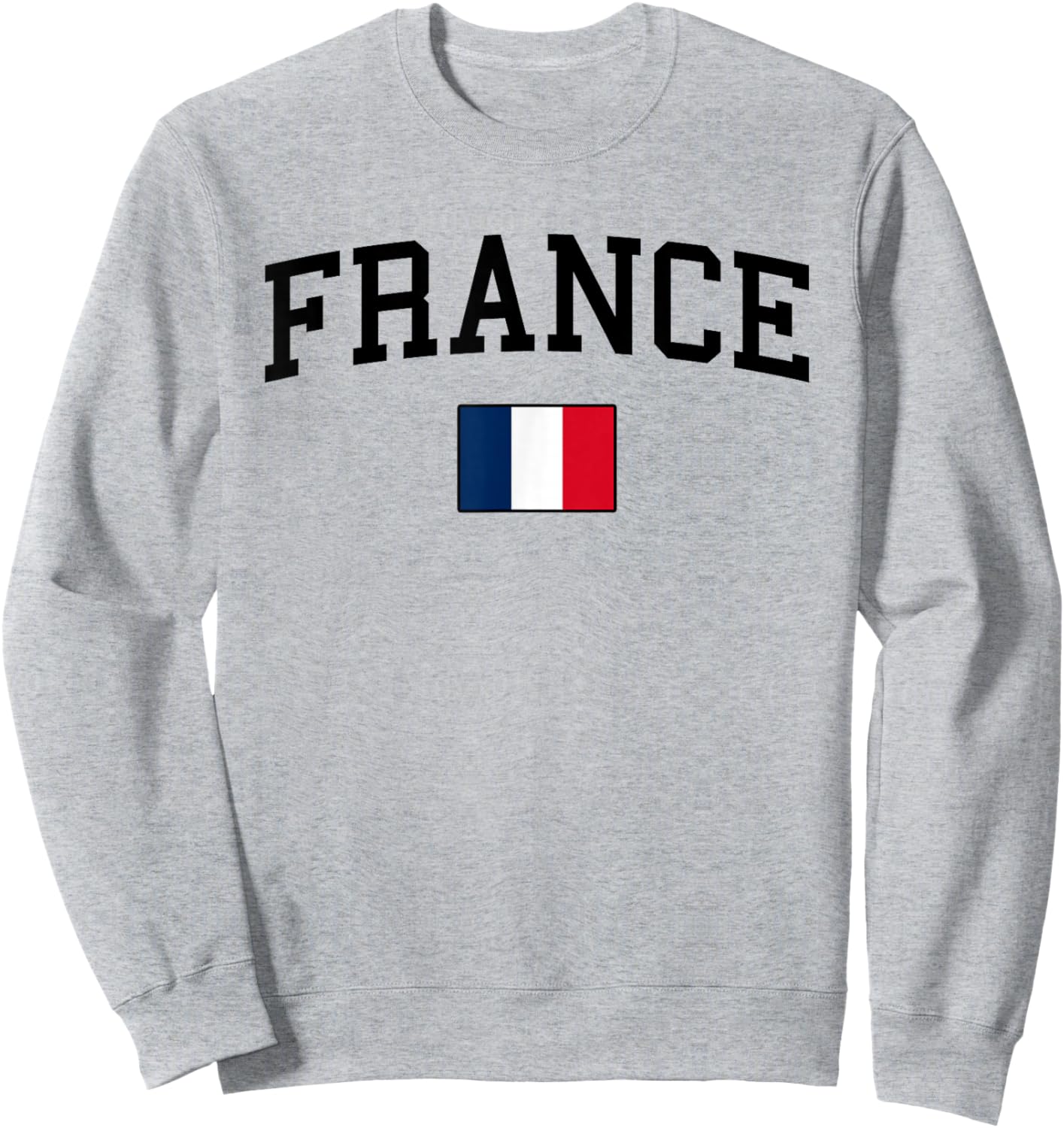 French Flag Men Women Kids France Sweatshirt - Sweatshirt | Ash