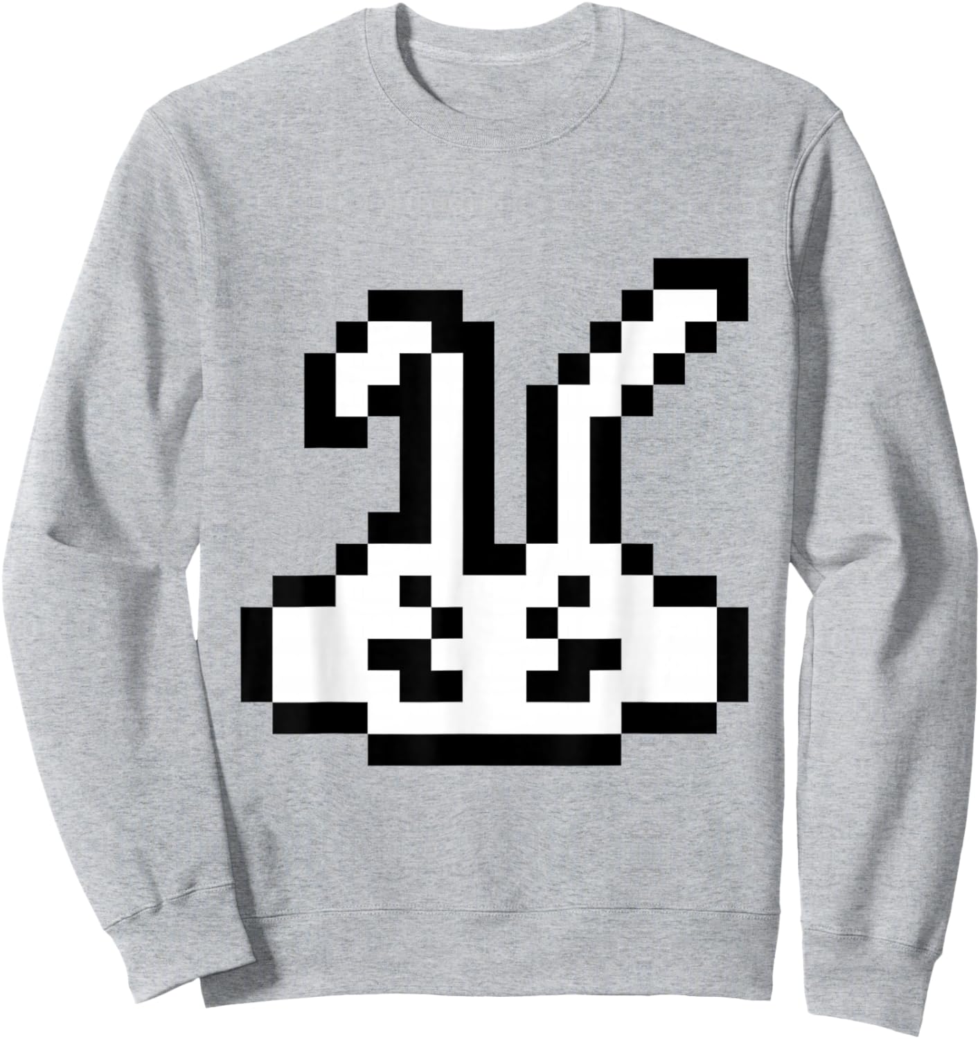 Crosshare Angry Bunny Logo Sweatshirt - Sweatshirt | Ash