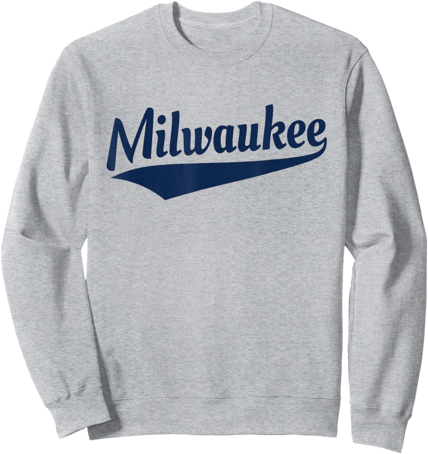 Milwaukee - Throwback Design - Classic Sweatshirt - Sweatshirt | Ash