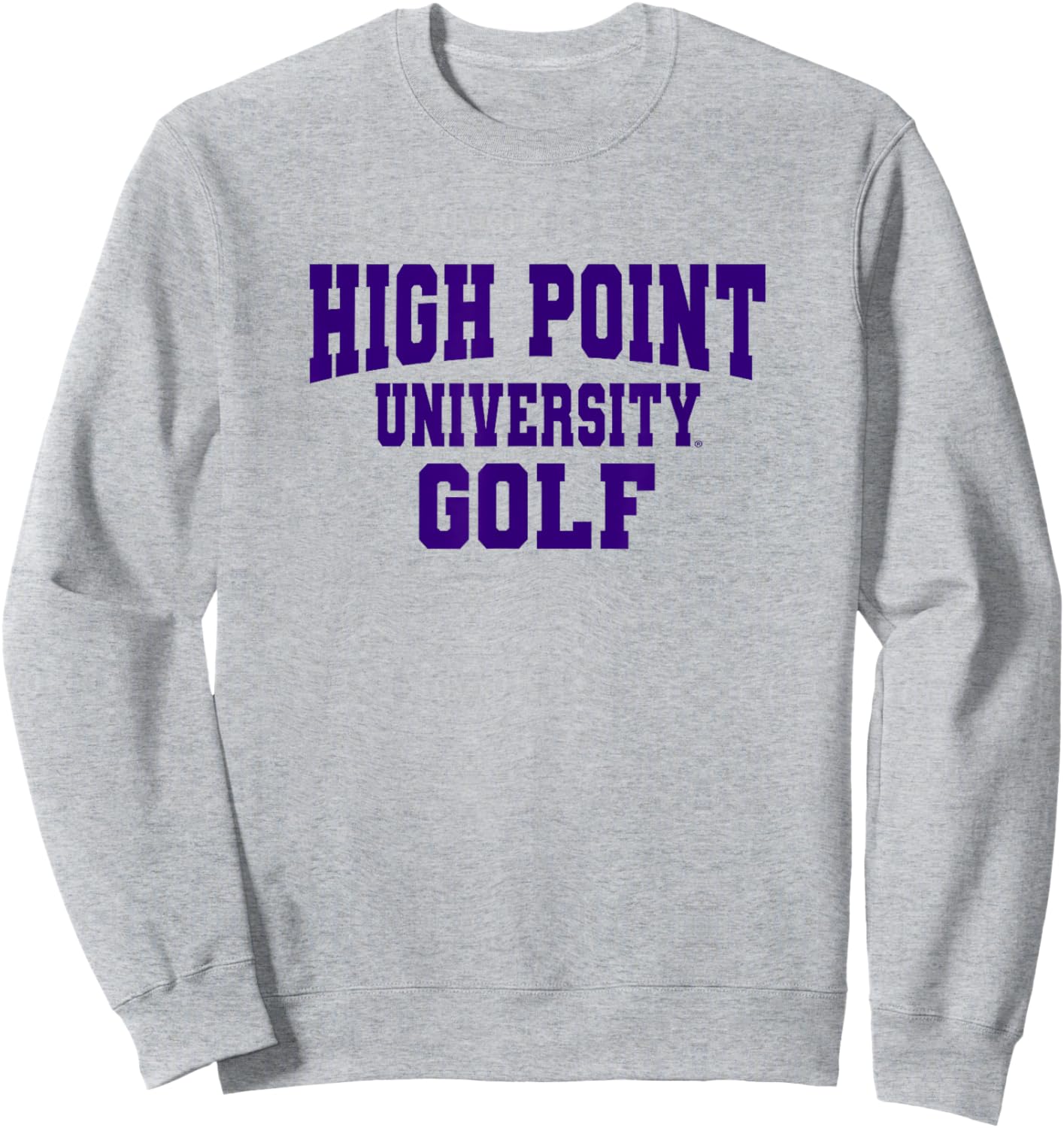 High Point University Panthers Golf NCAA HP18 Sweatshirt - Sweatshirt | Ash
