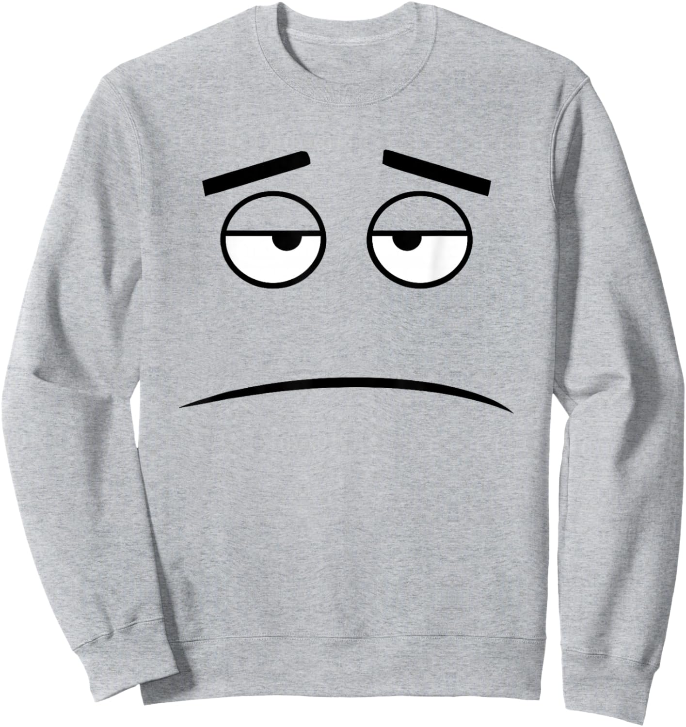 Creepy Carrots Face Funny Halloween Costume for Kids & Adult Sweatshirt - Sweatshirt | Ash