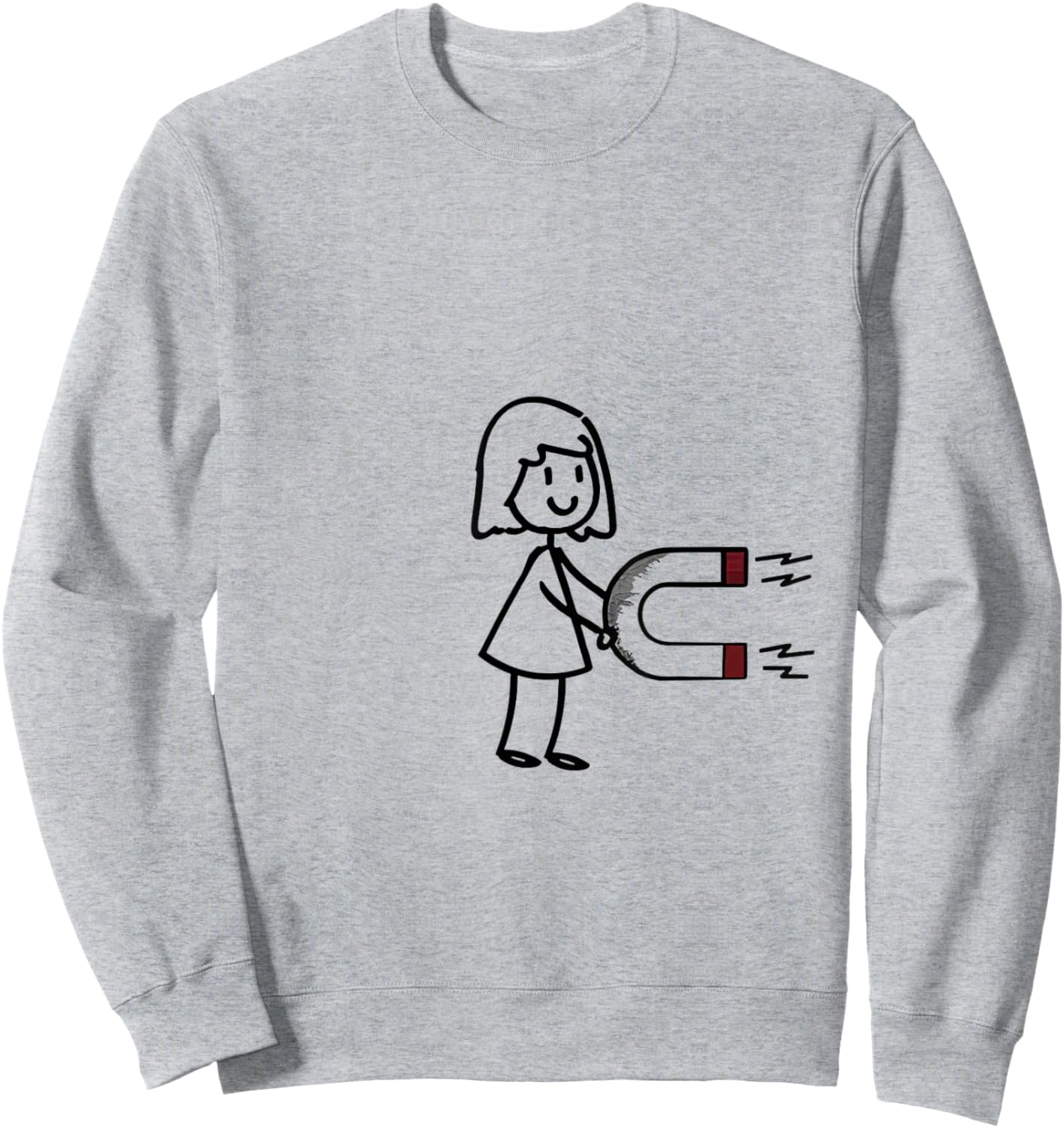 Funny Valentine’s Day Couple Matching Women Sweatshirt - Sweatshirt | Ash