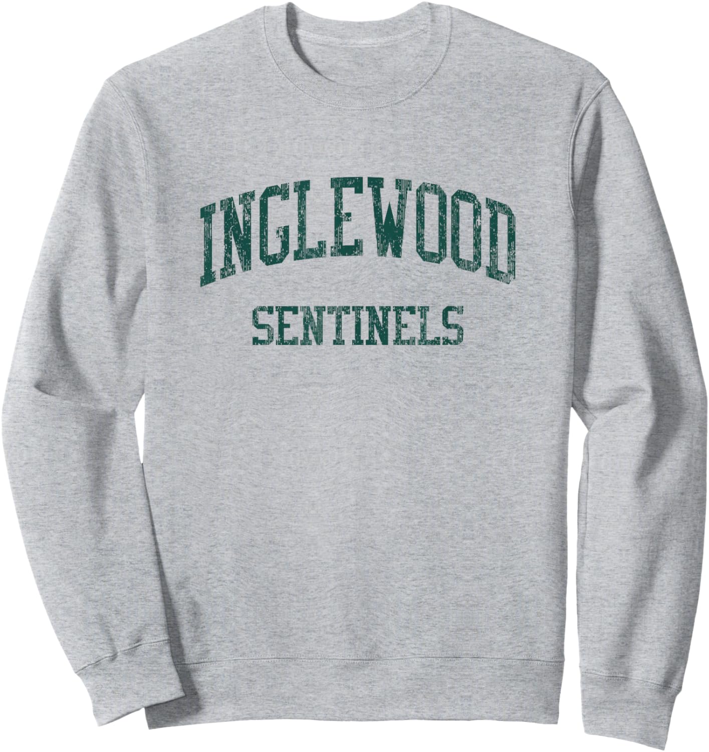 Inglewood High School HS Inglewood CA Vintage Sports Sweatshirt - Sweatshirt | Ash