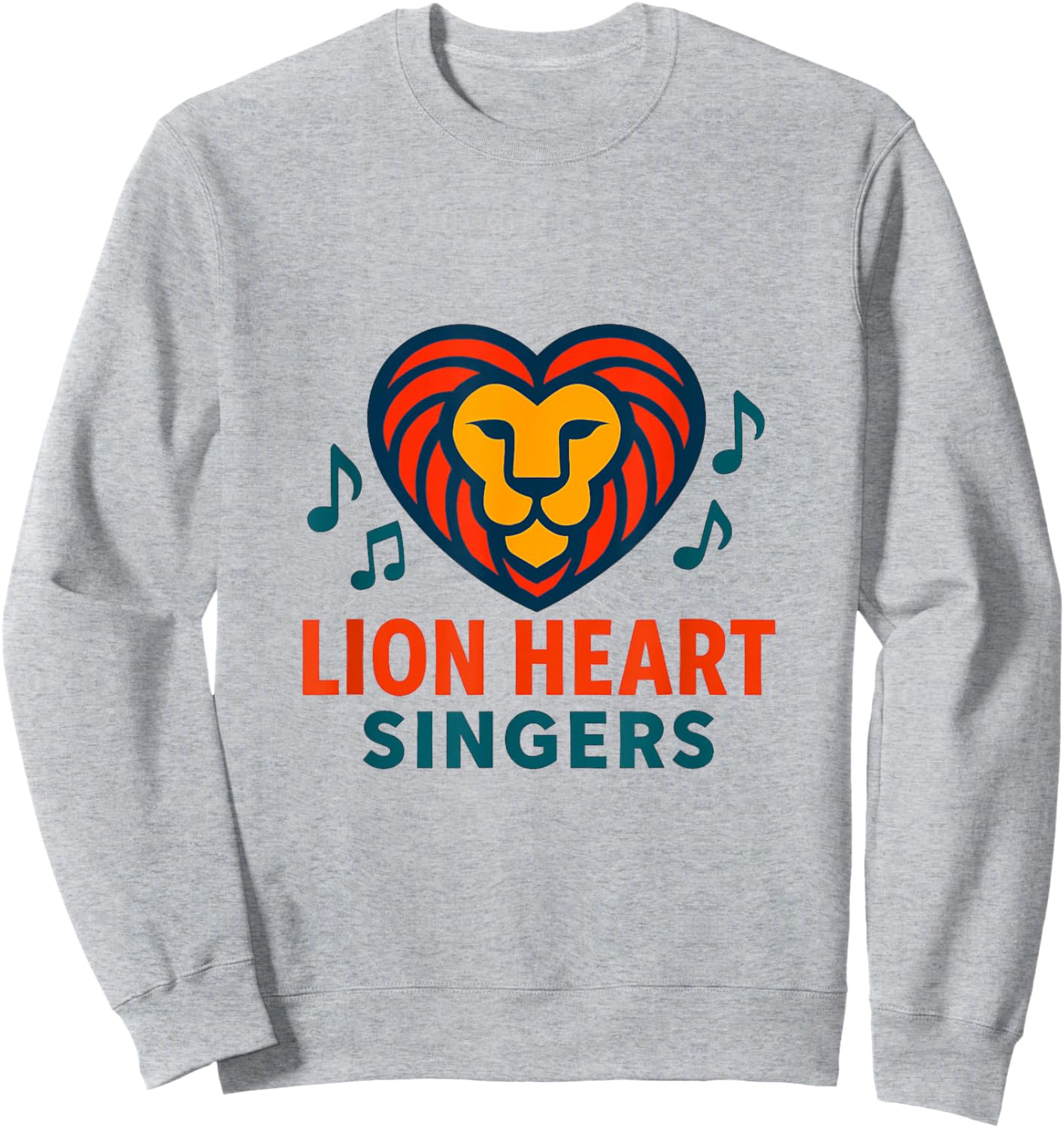 Lion Heart Singers Sweatshirt - Sweatshirt | Ash