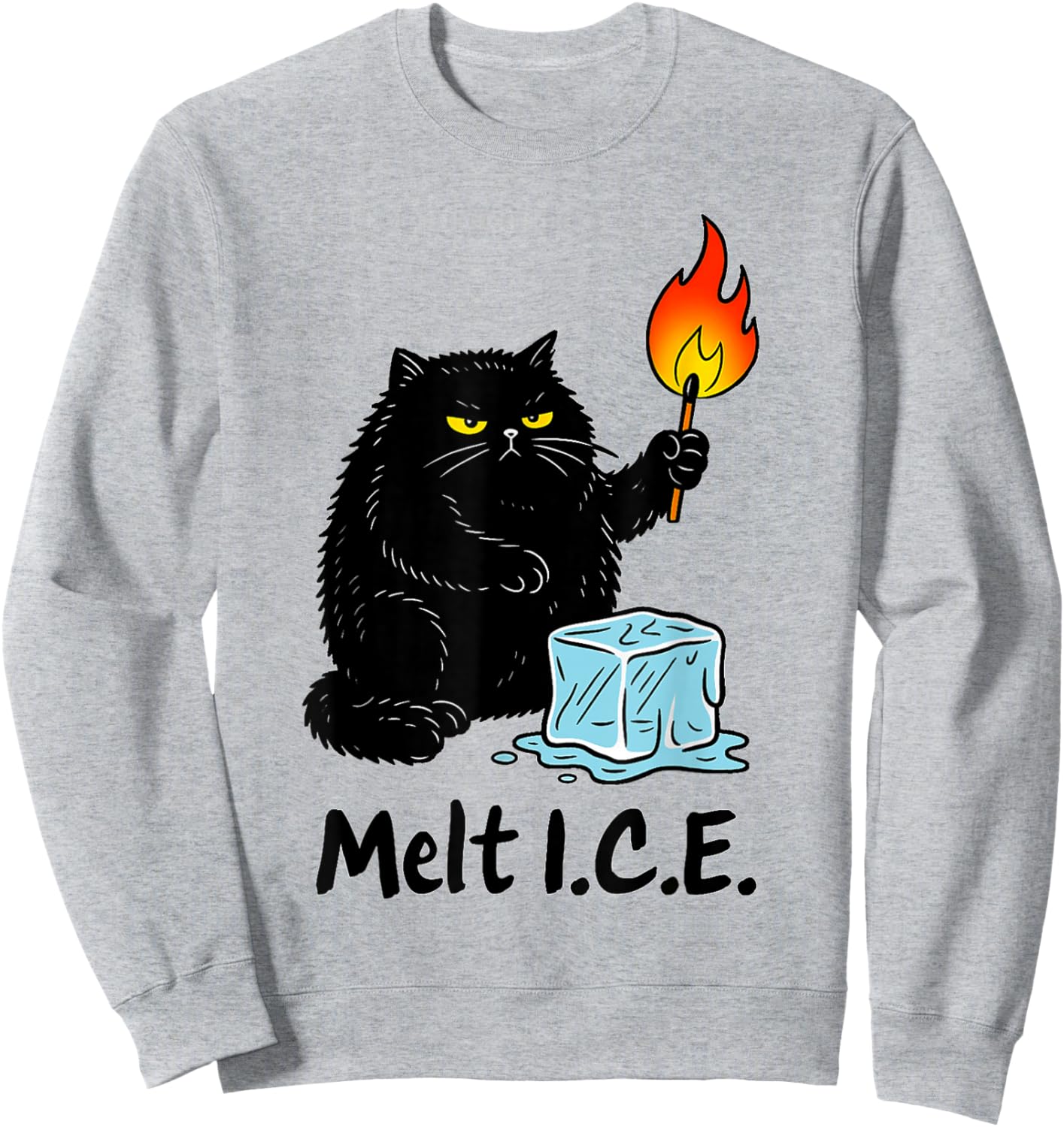 Melt ICE Sweatshirt - Sweatshirt | Ash