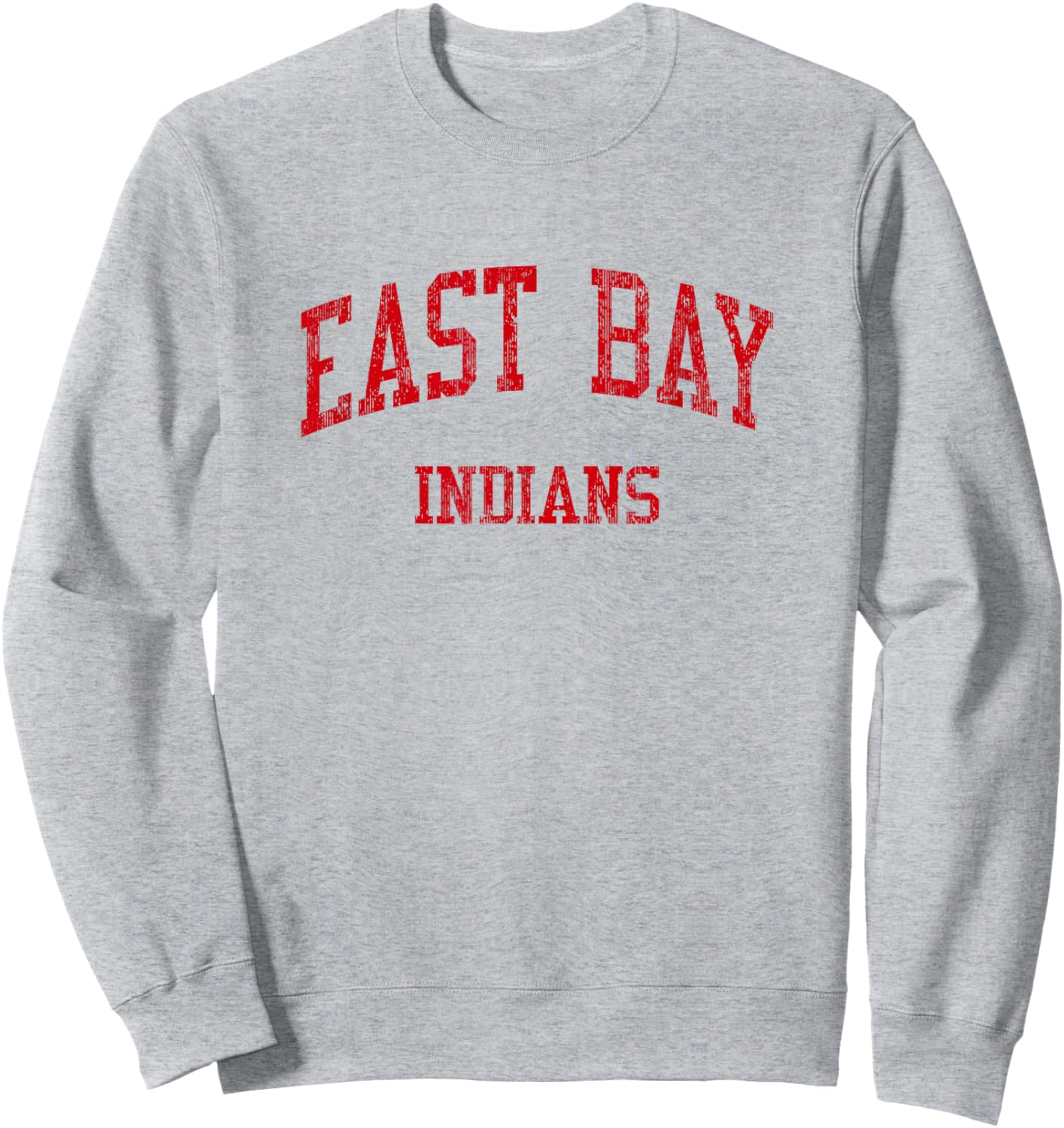 East Bay High School HS Gibsonton FL Vintage Sports Sweatshirt - Sweatshirt | Ash