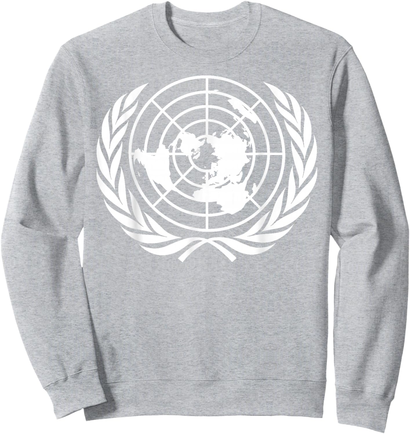 United Nations Flag Sweatshirt - Sweatshirt | Ash