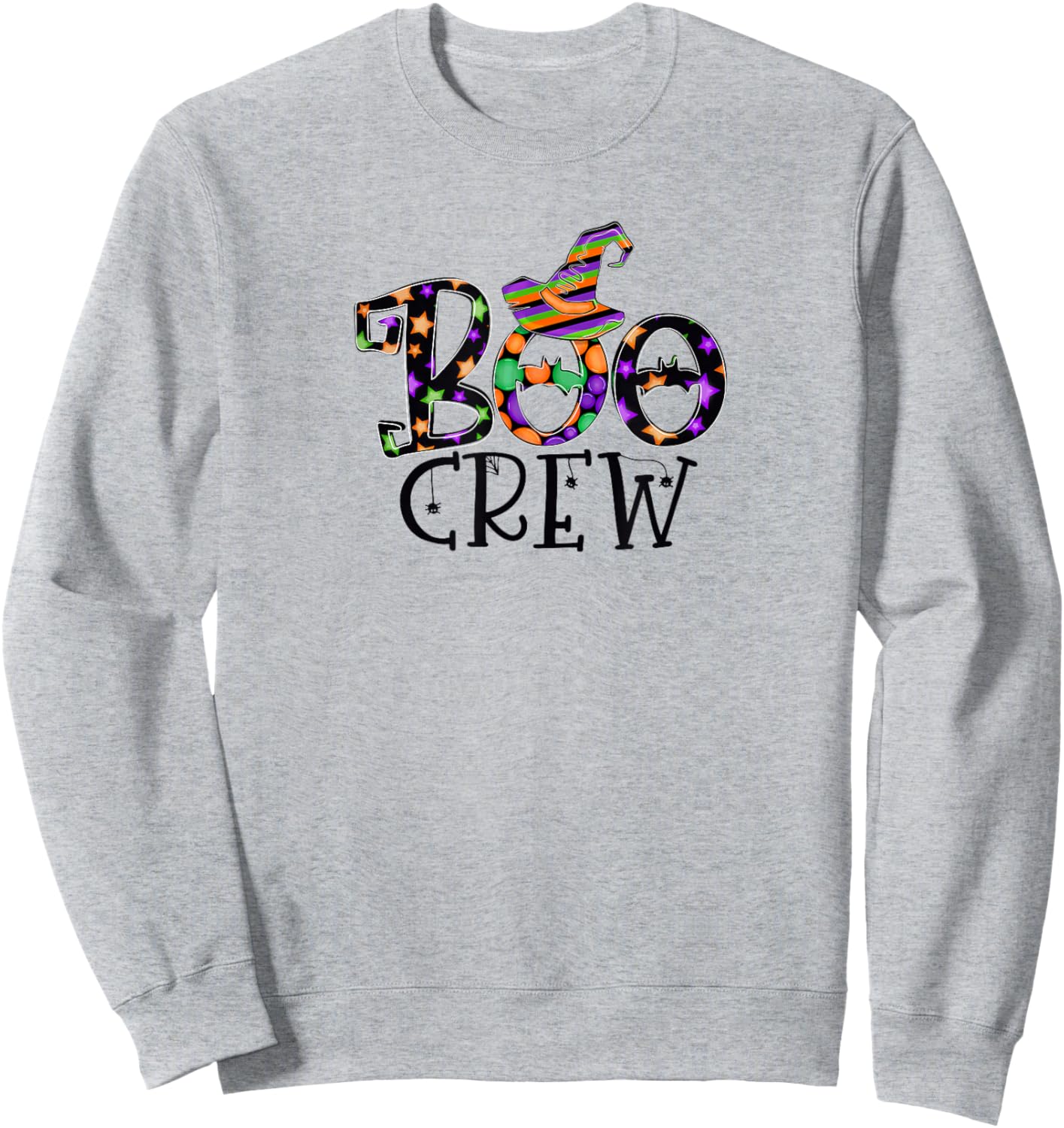 Boo Crew Halloween Sweatshirt - Sweatshirt | Ash
