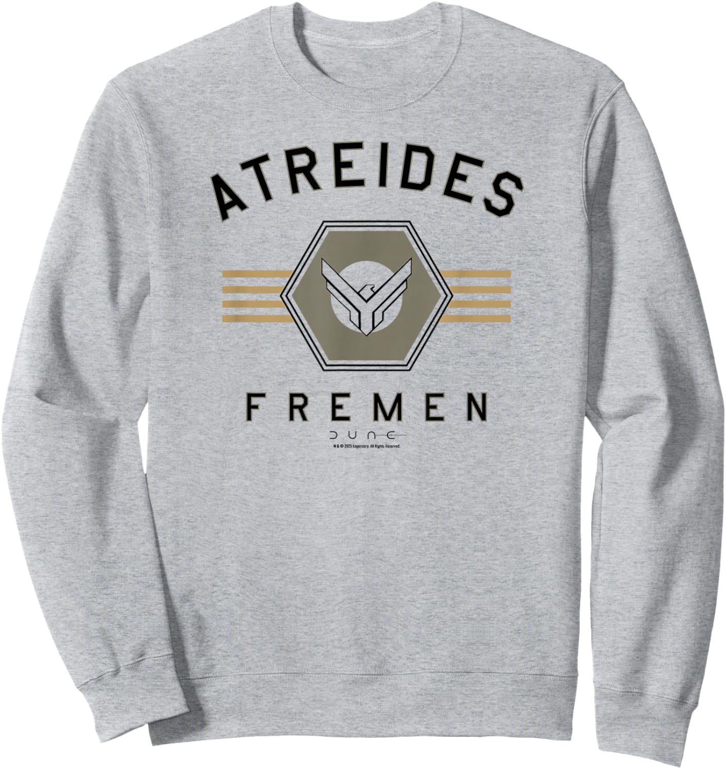 Dune Atreides Fremen Officially Licensed Sweatshirt - Sweatshirt | Ash