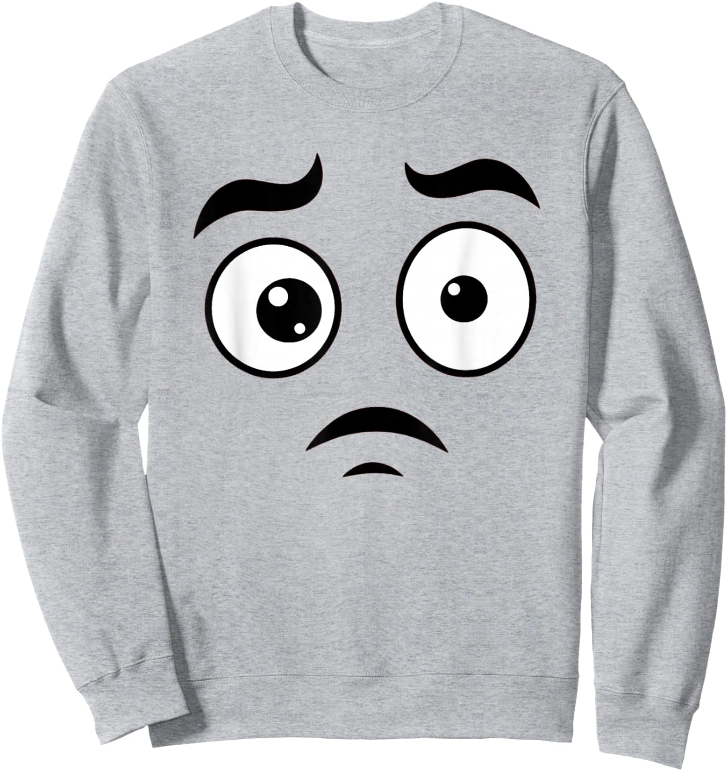 Creepy Carrots Face Funny Halloween Costume for Kids & Adult Sweatshirt - Sweatshirt | Ash