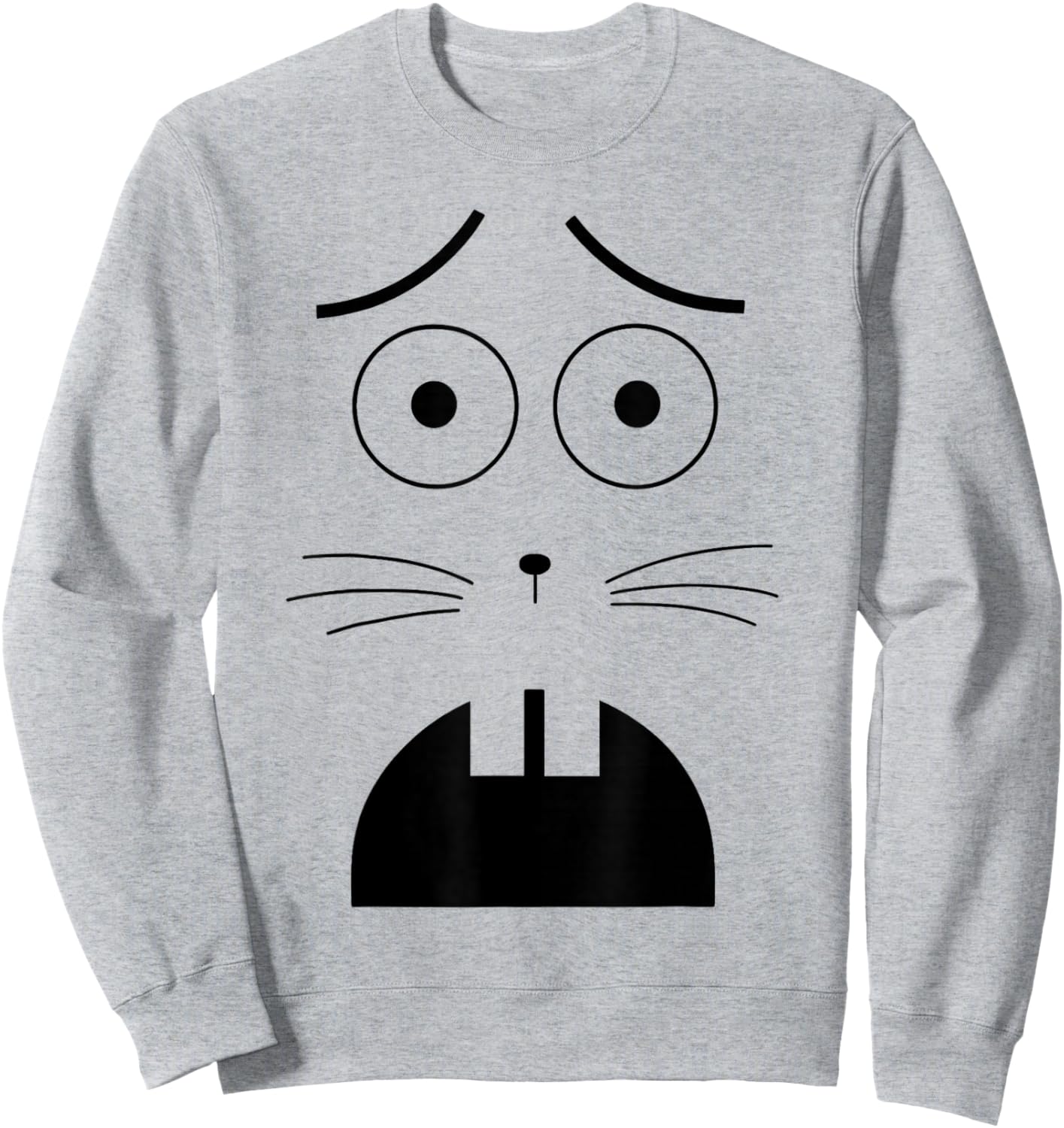 Jasper Rabbit Halloween Costume Funny Boo JEE Boojee Meme Sweatshirt - Sweatshirt | Ash