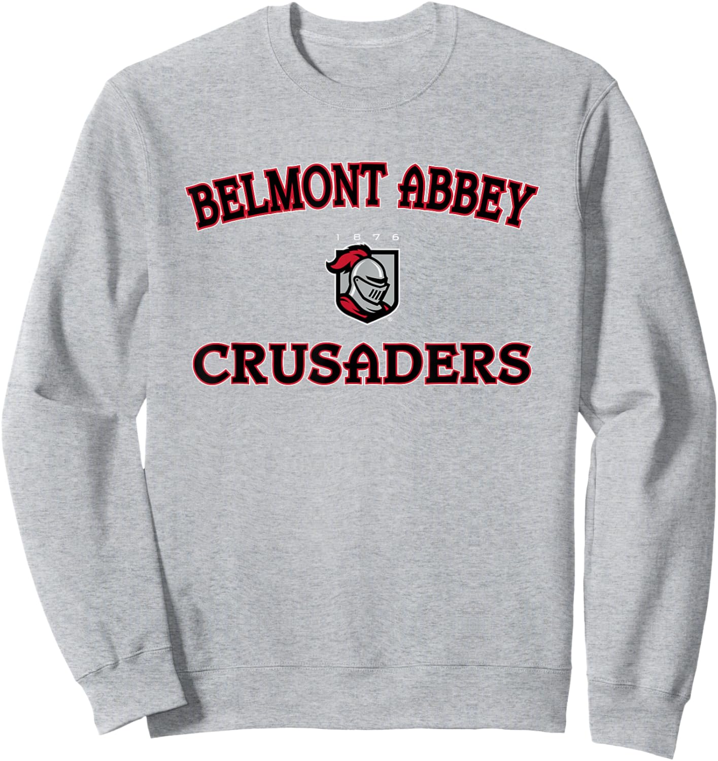 Belmont Abbey College Crusaders Campus Classic Sweatshirt - Sweatshirt | Ash