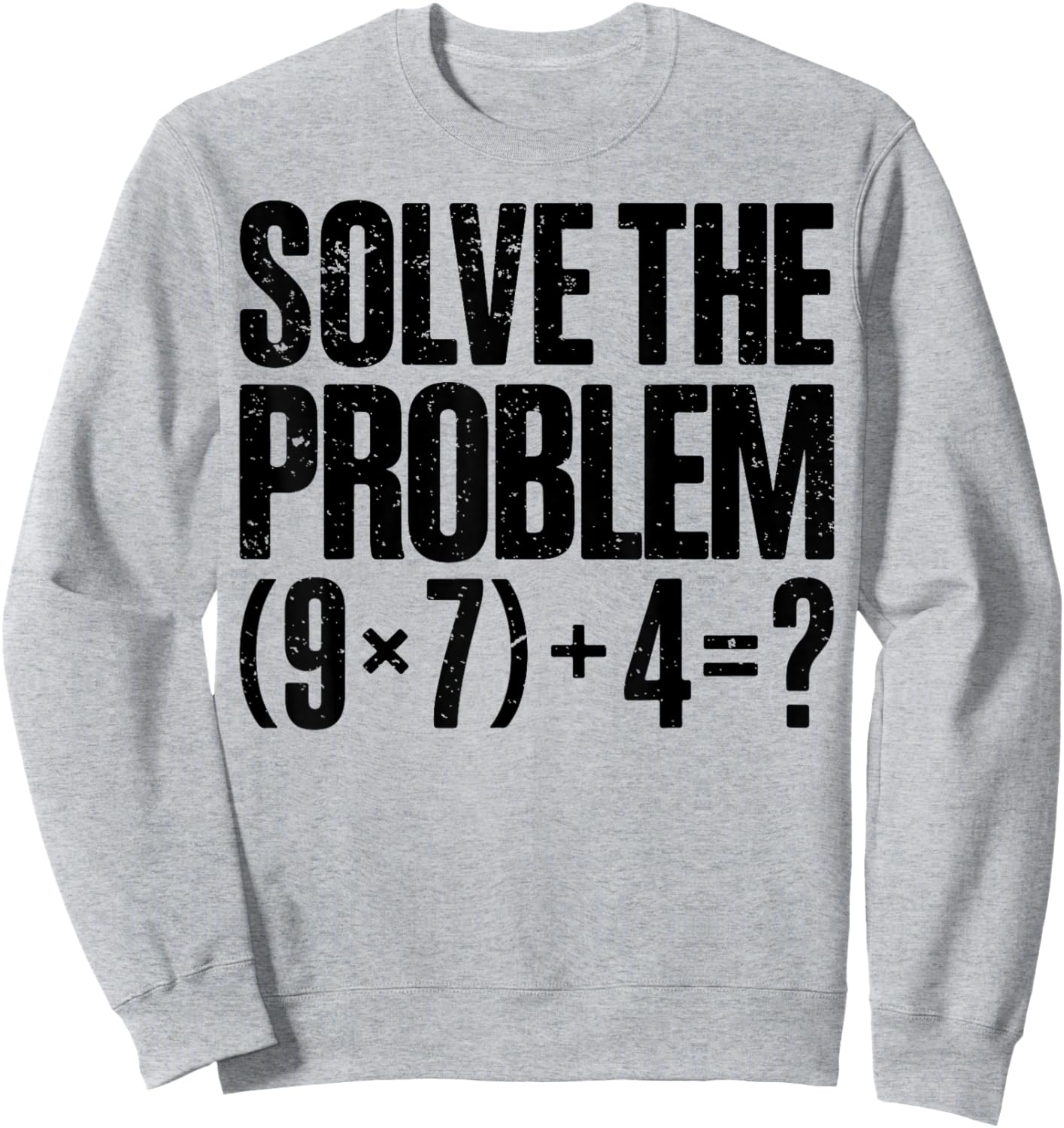 Funny 67 Meme PEMDAS Math Teacher Brainrot Elementary Joke Sweatshirt - Sweatshirt | Ash