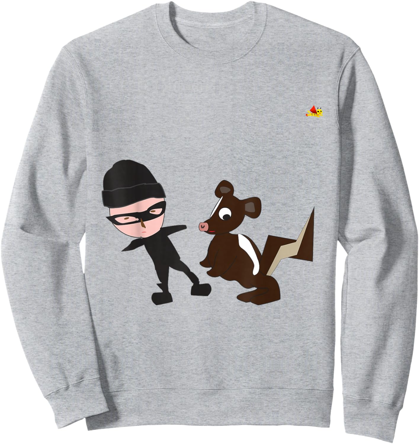 Cool I Skunk from CooliKangroo Island Sweatshirt - Sweatshirt | Ash