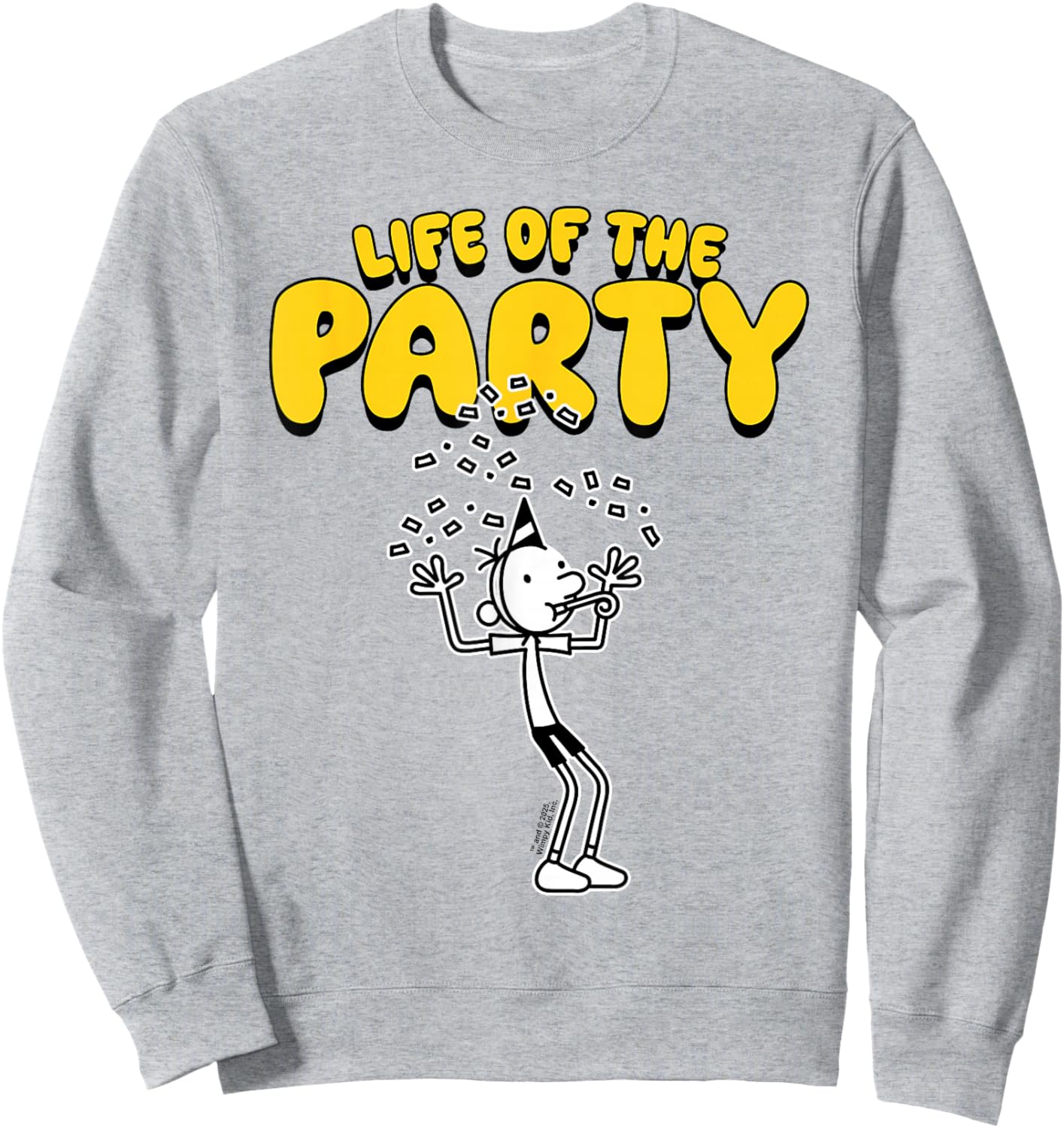 Diary of a Wimpy Kid Life of The Party Sweatshirt - Sweatshirt | Ash