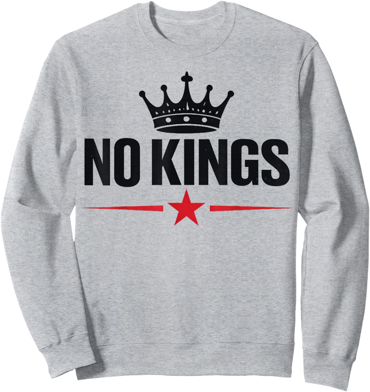 No Kings in America Shirt March 28 2026 No Kings Day Sweatshirt - Sweatshirt | Ash