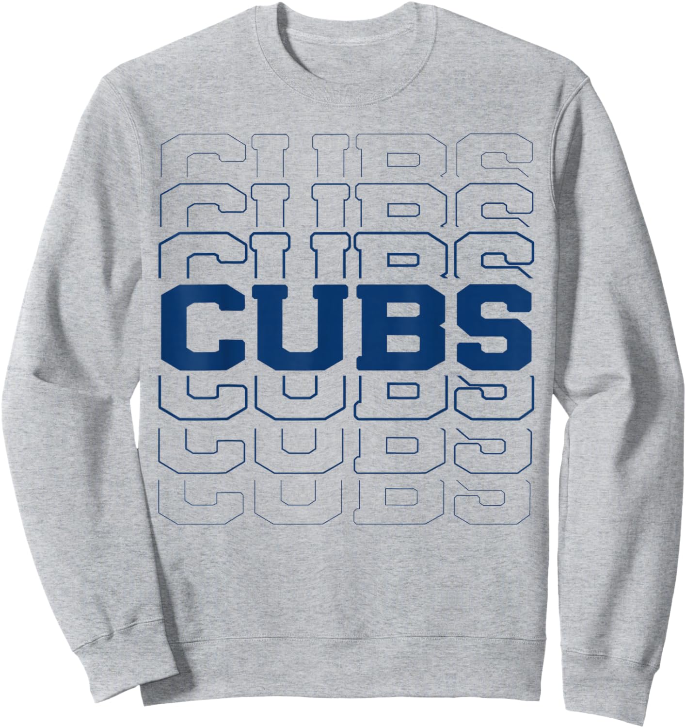 White Vintage Cubs Name Personalized Retro Women Kid Sweatshirt - Sweatshirt | Ash