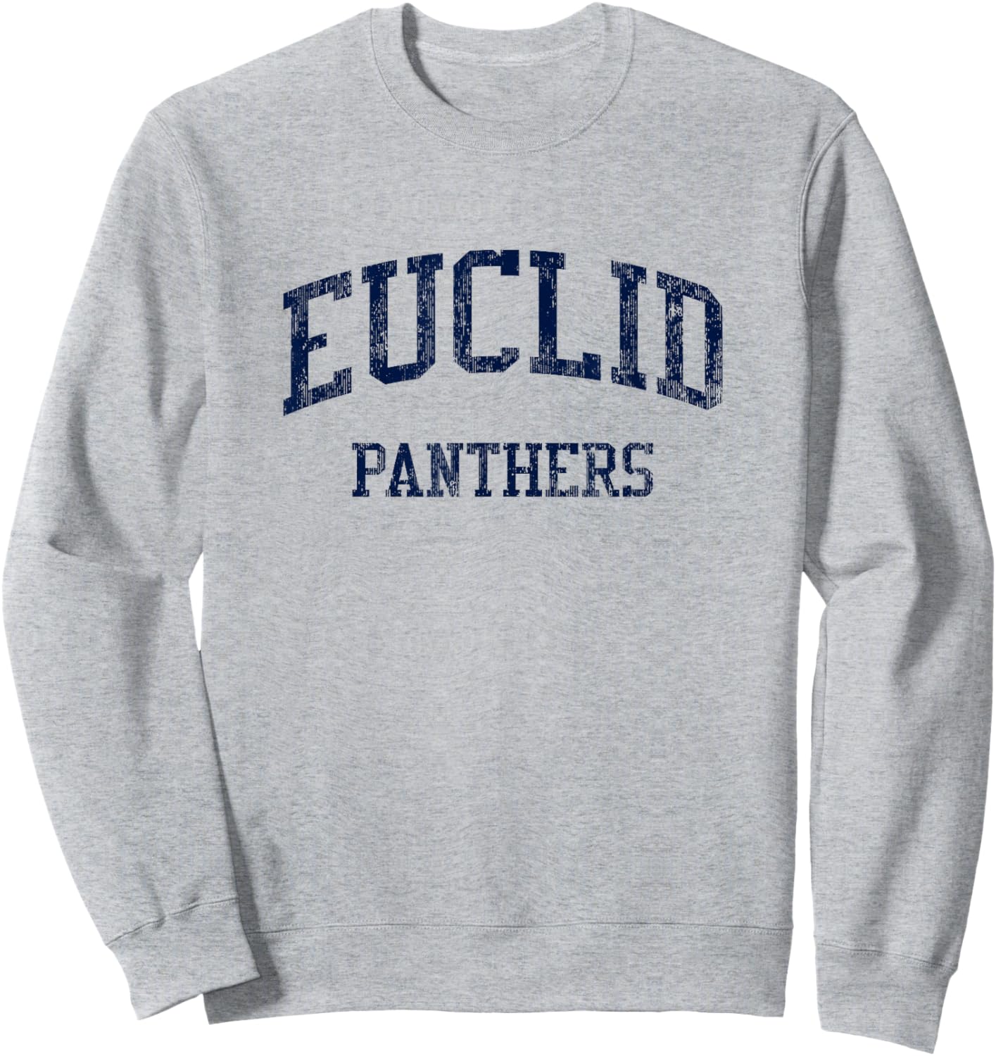 Euclid High School HS Euclid OH Vintage Sports Sweatshirt - Sweatshirt | Ash