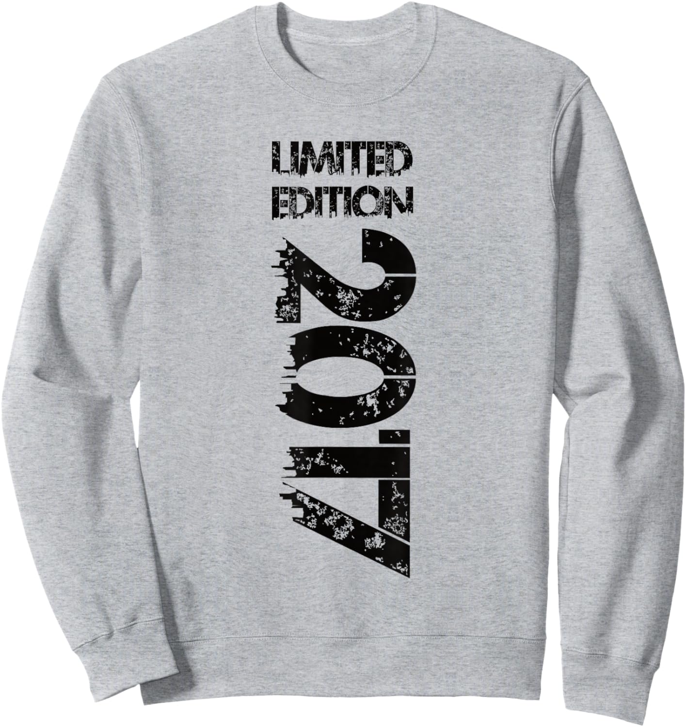 Limited Edition 2017 Birthday 2017 Vintage 2017 Sweatshirt - Sweatshirt | Ash