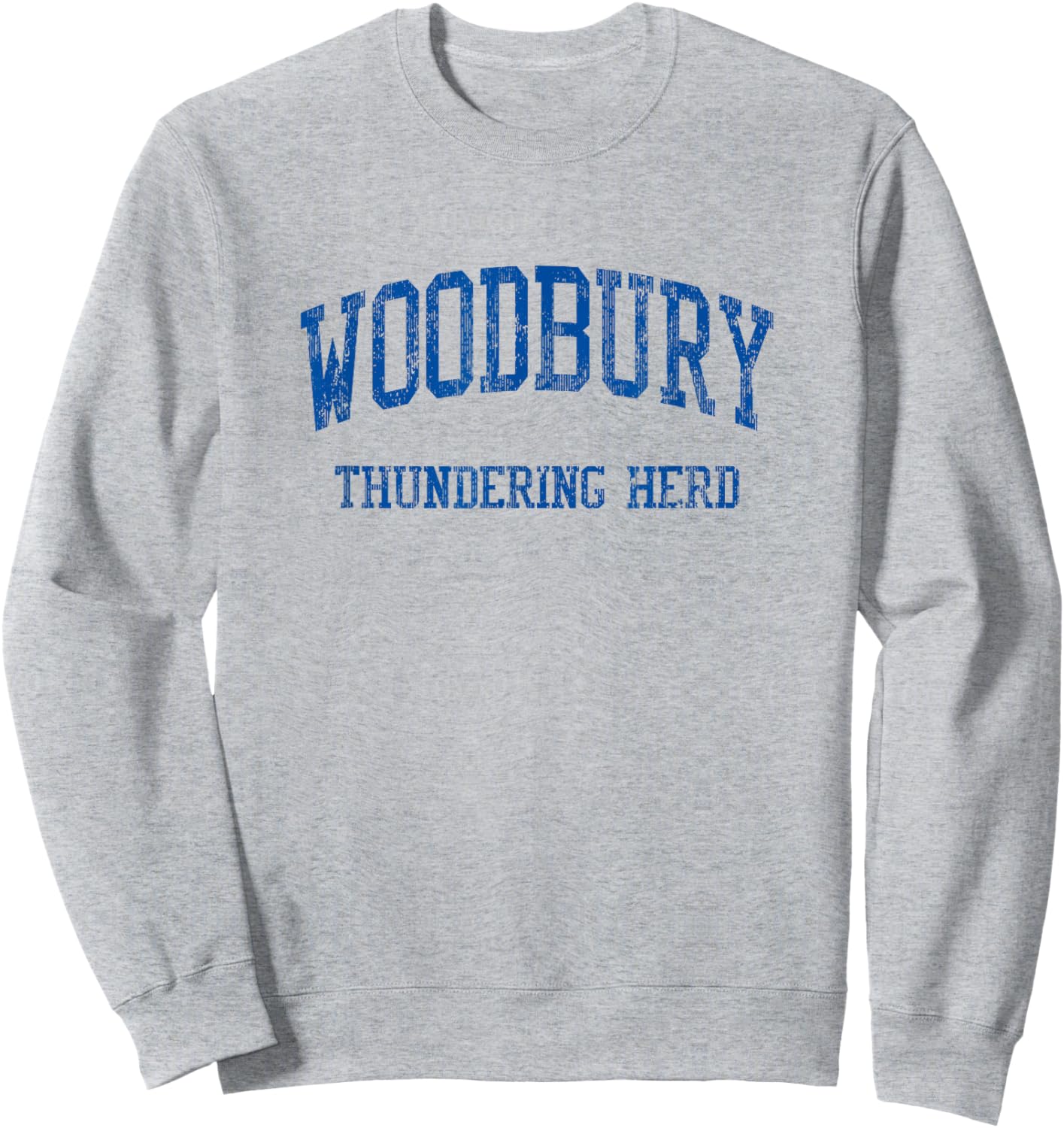 Woodbury High School HS Woodbury NJ Vintage Sports Sweatshirt - Sweatshirt | Ash