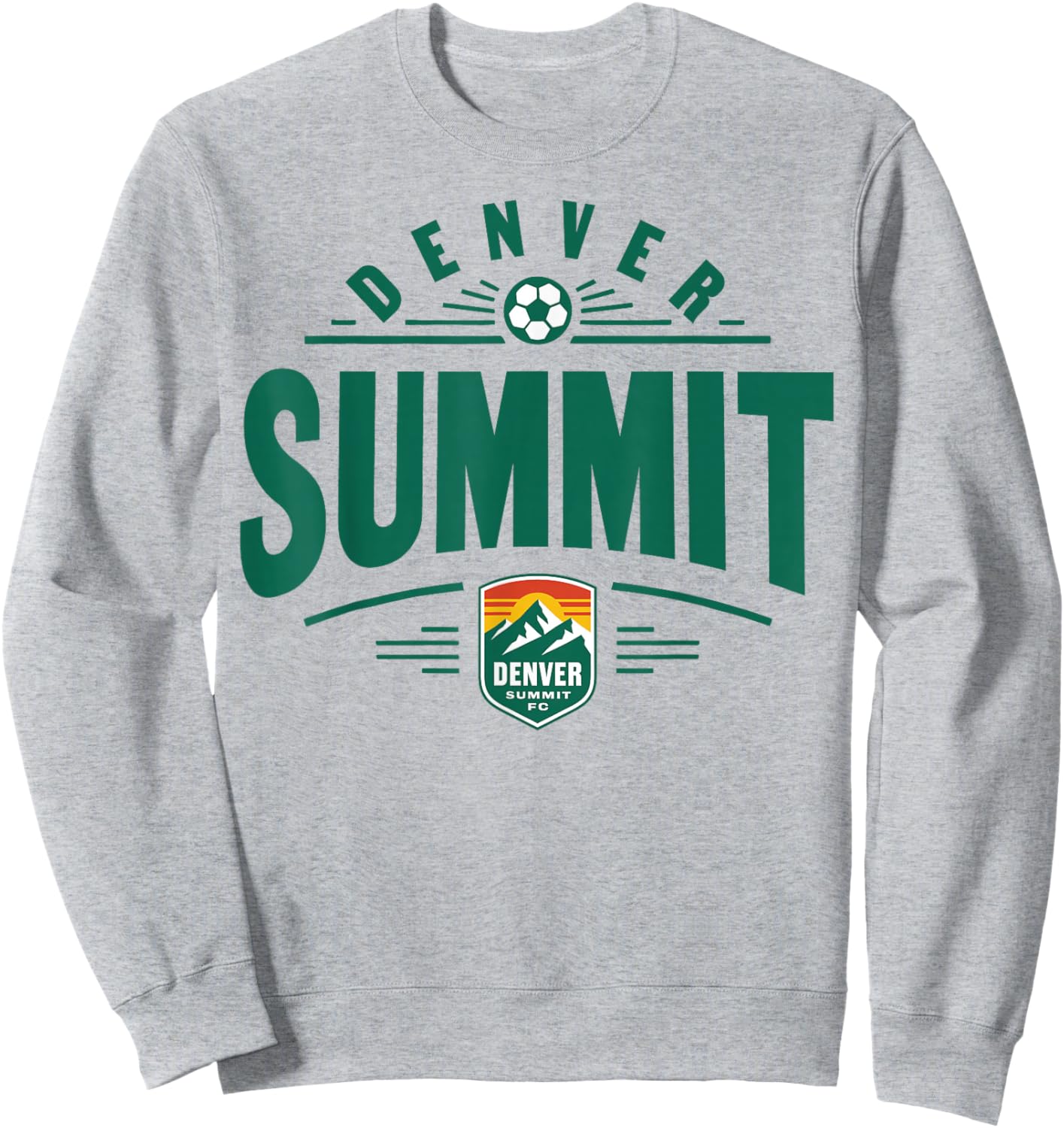 NWSL - Denver Summit - Deco Modern Sweatshirt - Sweatshirt | Ash