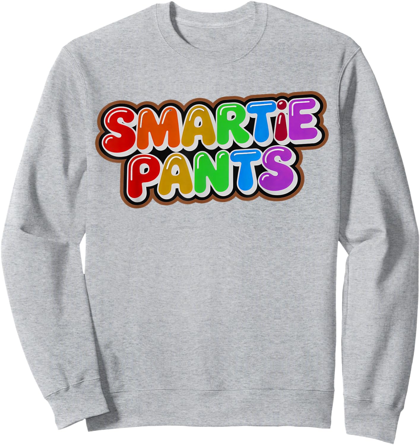 Funny Smartie Pants Smart Cookie University Kids Educational Sweatshirt - Sweatshirt | Ash