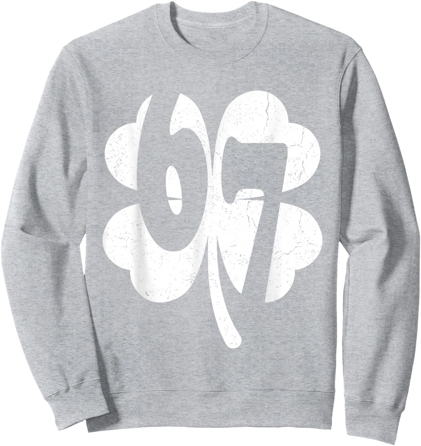 Six Seven 67 Shamrock St Paddy's Kid Boys St Patrick's Day Sweatshirt - Sweatshirt | Ash