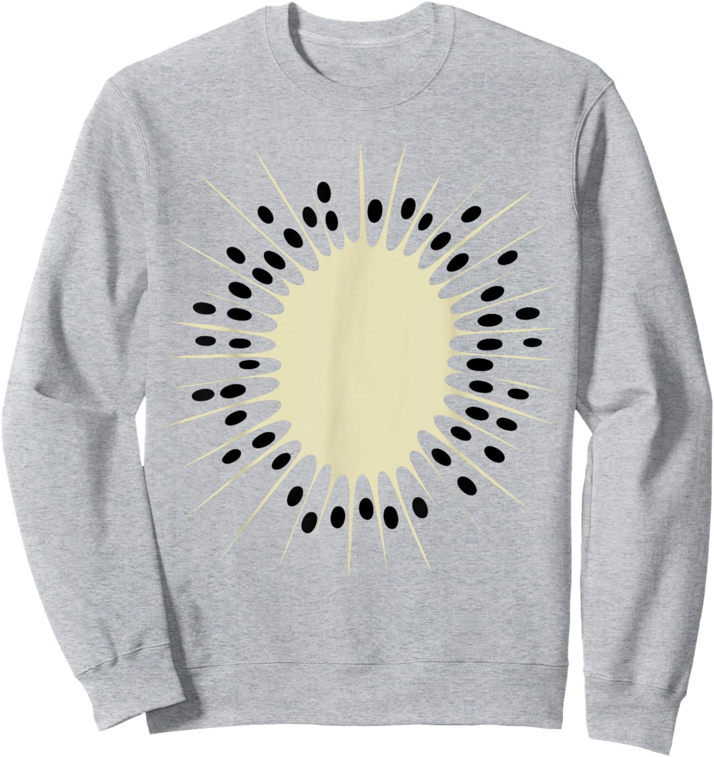 Kiwi Shirt Adult Men Women Kids Fruit Green Kiwi Costume Sweatshirt - Sweatshirt | Ash