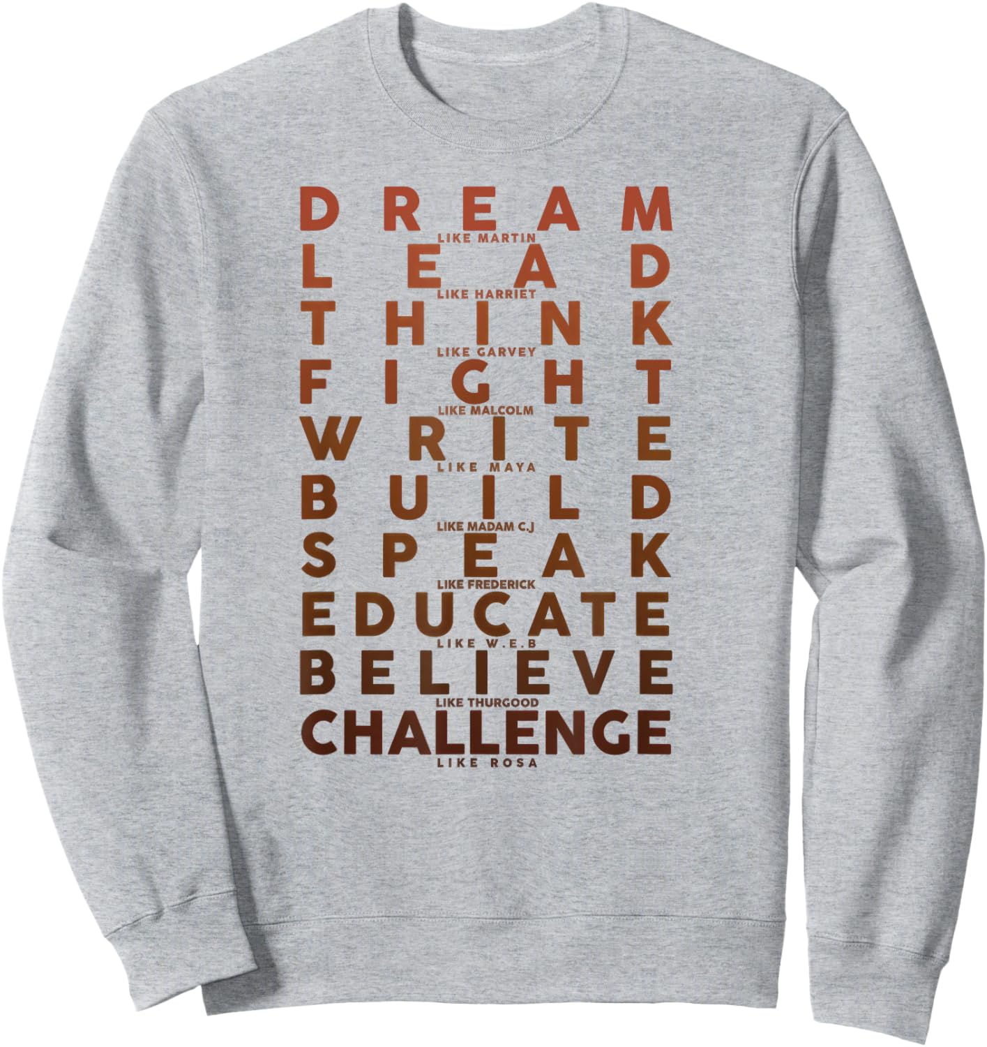 Black History Month Dream Like Martin Sweatshirt - Sweatshirt | Ash