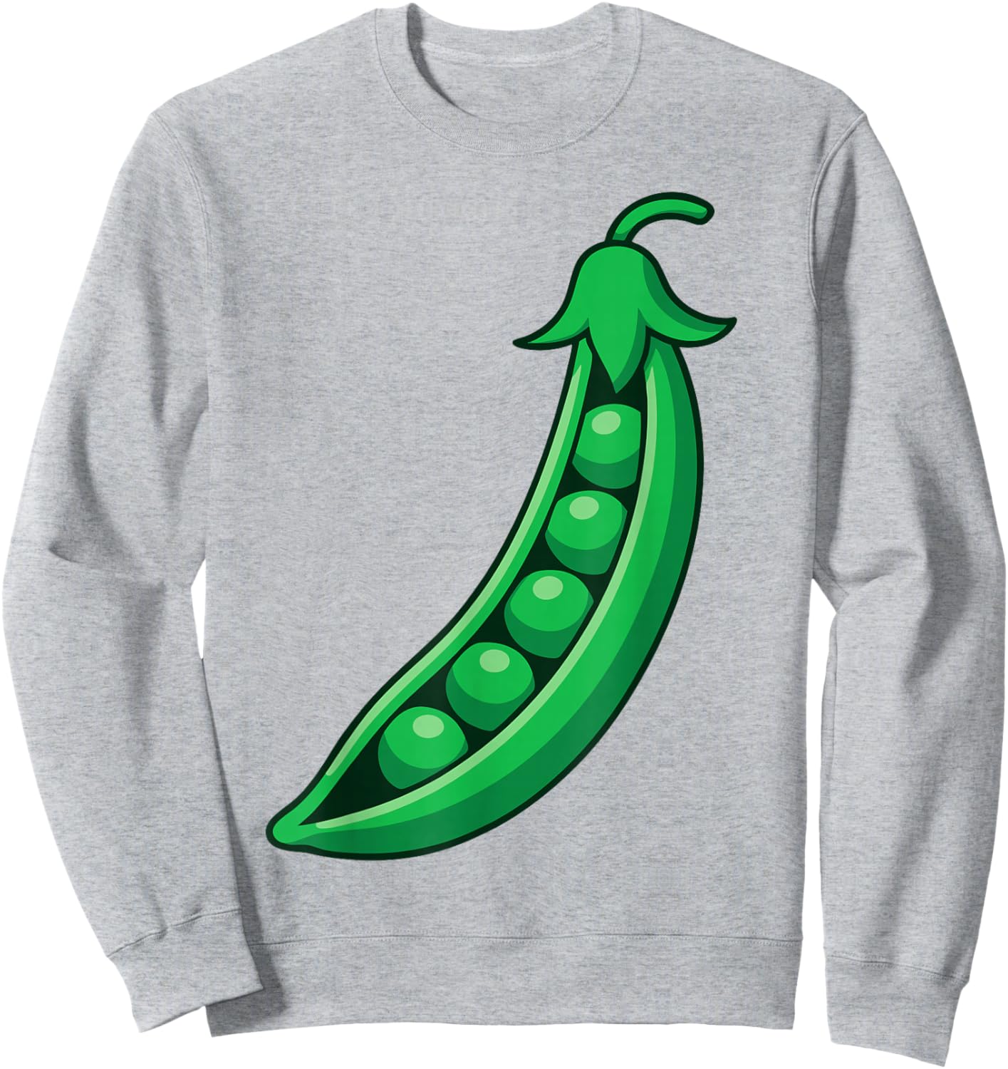 Peas Shirt Adult Kids Men Women Green Peas in A Pod Costume Sweatshirt - Sweatshirt | Ash