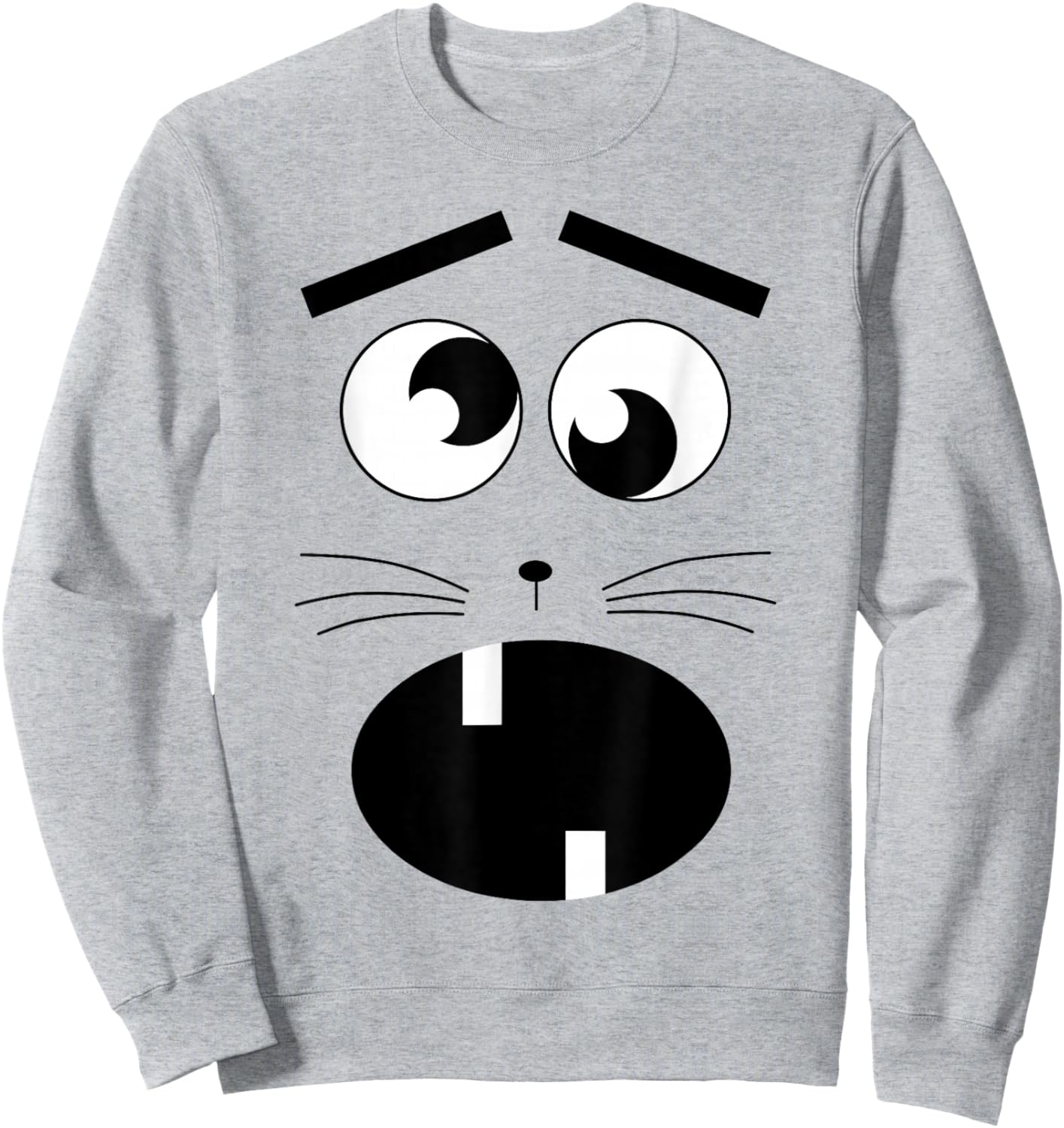 Jasper Rabbit Halloween Costume Funny Boo JEE Boojee Meme Sweatshirt - Sweatshirt | Ash